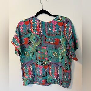 Vintage silk top